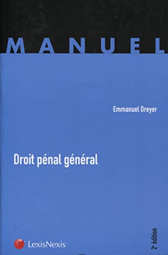 Stock image for Droit p nal g n ral for sale by Le Monde de Kamlia