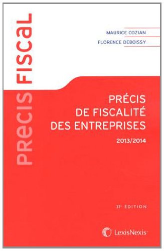 Stock image for Prcis de fiscalit des entreprises 2013-2014 for sale by Ammareal