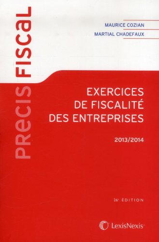 Stock image for Exercices de fiscalit des entreprises 2013-2014 for sale by Ammareal