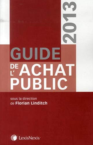 Stock image for Guide de l'achat public, 2013 for sale by Ammareal