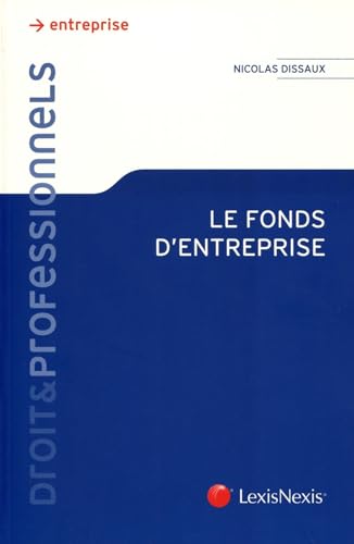 Stock image for le fonds d entreprise for sale by Gallix