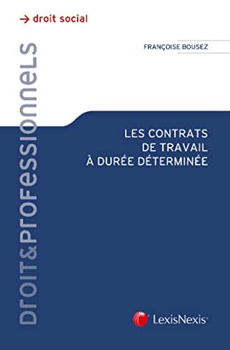 9782711018437: les contrats a duree determinee