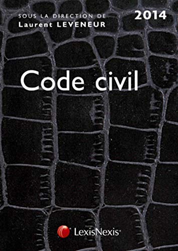 9782711019304: Code civil 2014 croco noir