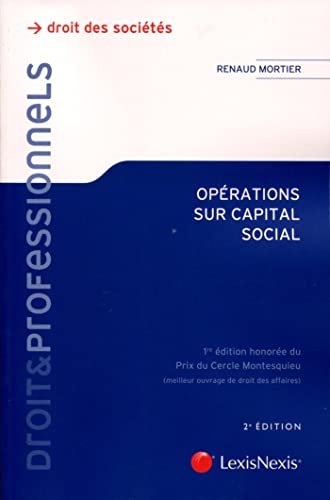 9782711019519: operations sur capital social