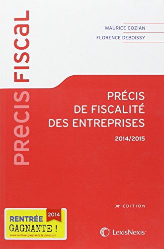 Stock image for prcis de fiscalit des entreprises (38e dition) for sale by Chapitre.com : livres et presse ancienne