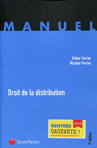 Stock image for Droit de la distribution for sale by Ammareal