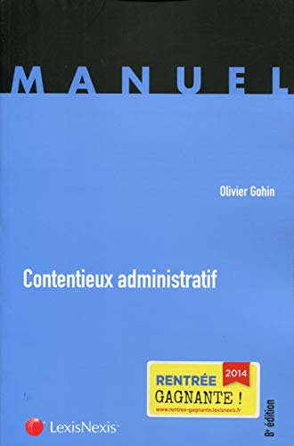 Stock image for Contentieux administratif - manuel for sale by medimops