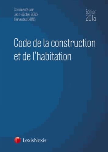 9782711022335: Code de la construction et de l'habitation 2015