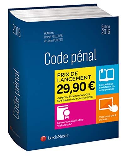 9782711022489: Code pnal 2016