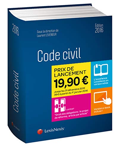 Beispielbild fr Code civil 2016 zum Verkauf von Ammareal