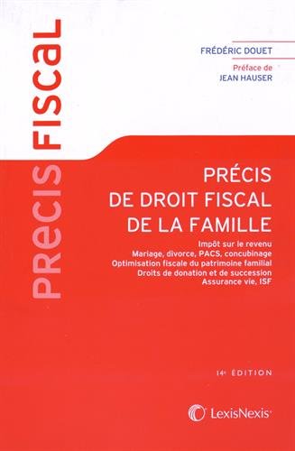 Stock image for Prcis de droit fiscal de la famille for sale by Ammareal