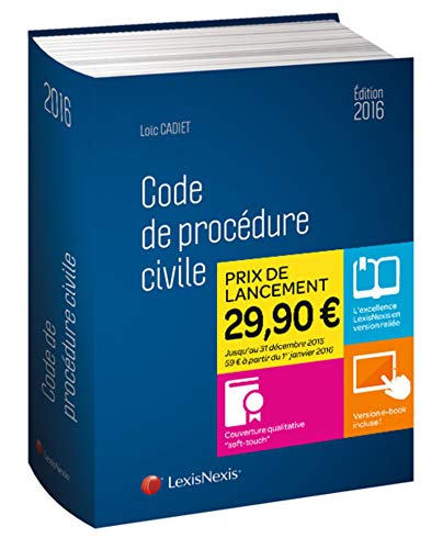 Stock image for Code de procdure civile 2016 for sale by Ammareal