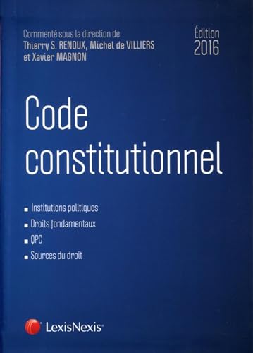 Beispielbild fr code constitutionnel ( dition 2016) zum Verkauf von Chapitre.com : livres et presse ancienne