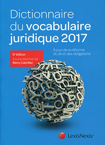 Imagen de archivo de Dictionnaire du vocabulaire juridique a la venta por Ammareal