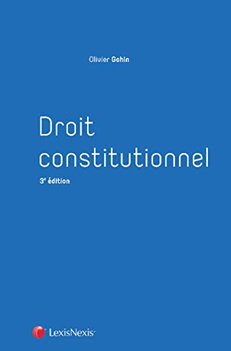 Stock image for Droit Constitutionnel for sale by RECYCLIVRE