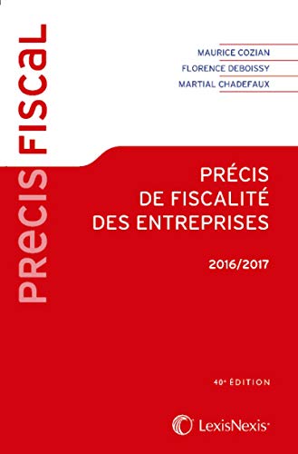 Stock image for Prcis de fiscalit des entreprises 2016-2017 for sale by Ammareal