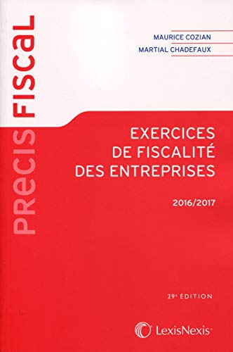 Stock image for Exercices de fiscalit des entreprises 2016-2017 for sale by medimops