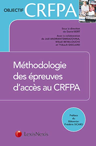 Beispielbild fr Mthodologie des preuves d'accs au CRFPA zum Verkauf von medimops