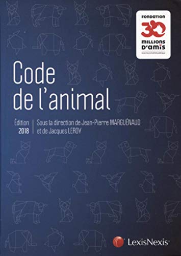 Stock image for Code de l'animal 2018 for sale by Ammareal