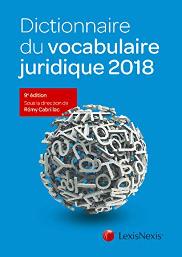 Stock image for Dictionnaire du vocabulaire juridique 2018 for sale by medimops