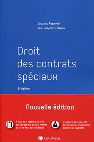 Stock image for Droit des contrats spciaux for sale by Ammareal