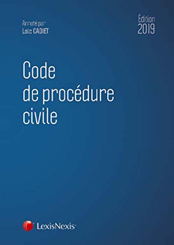 Stock image for Code de procdure civile 2019: Prix de lancement jusqu'au 31/12/2018, 62.00   compter du 01/01/2019 for sale by medimops