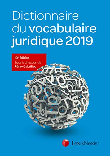 Stock image for Dictionnaire du vocabulaire juridique 2019 for sale by medimops