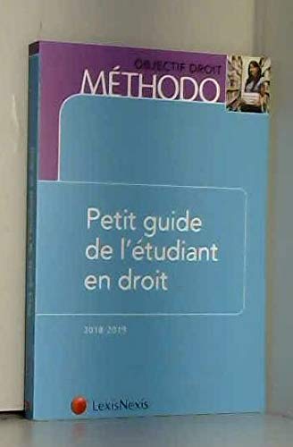 Imagen de archivo de Guide de l'tudiant en droit 2019 a la venta por medimops