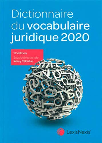 Stock image for Dictionnaire du vocabulaire juridique 2020 for sale by Ammareal