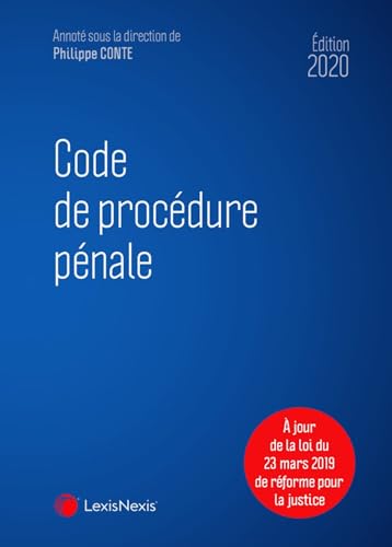 Stock image for Code de procdure pnale 2020: + Livret Les 60 ans du Code de procdure pnale for sale by Ammareal