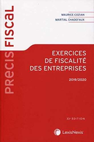Stock image for Exercices de fiscalit des entreprises 2019/2020 for sale by Ammareal