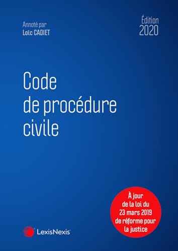 Stock image for Code de procdure civile 2020 for sale by Ammareal