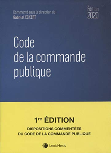 Stock image for Code de la commande publique 2020 for sale by Ammareal