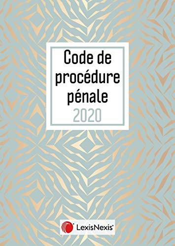 Stock image for Code de procdure pnale 2020 jaquette Ecailles for sale by medimops
