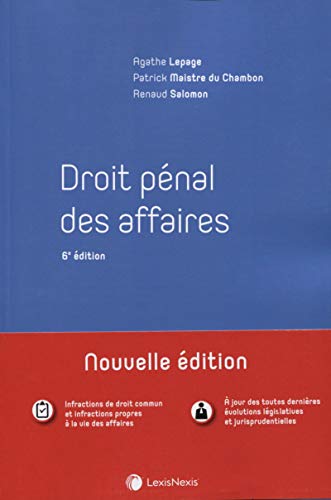 Stock image for Droit pnal des affaires for sale by Buchpark