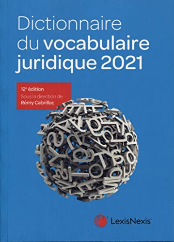 9782711033096: Dictionnaire du vocabulaire juridique 2021