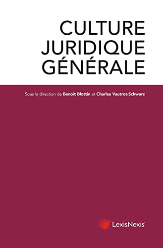 Stock image for culture juridique generale for sale by Gallix