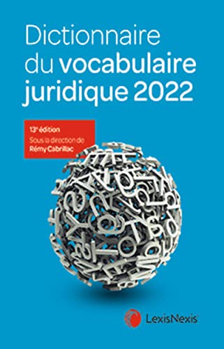 Stock image for Dictionnaire du vocabulaire juridique 2022 for sale by Buchpark