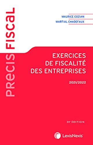 Stock image for Exercices de fiscalit des entreprises 2021/2022 for sale by Buchpark
