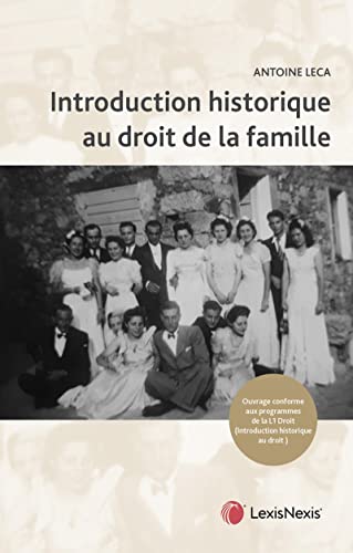 Stock image for Introduction historique du droit de la famille for sale by medimops