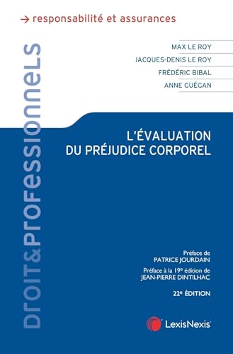 Beispielbild fr L'valuation du prjudice corporel zum Verkauf von Gallix