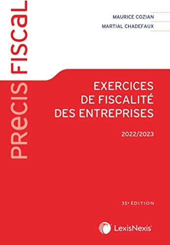 Stock image for exercices de fiscalite des entreprises 2022 for sale by Buchpark