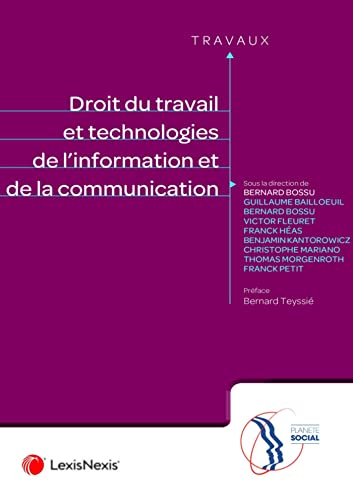 Beispielbild fr Droit du travail et technologies de l'information et de la communication zum Verkauf von medimops