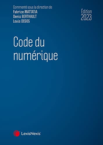 Beispielbild fr Code du numrique 2023 zum Verkauf von Ammareal