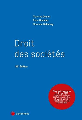 Stock image for Droit des socits for sale by Buchpark