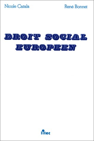 9782711120413: Droit social europen (ancienne dition)