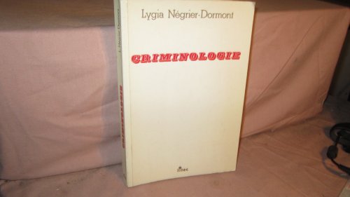 Stock image for Criminologie (French Edition) for sale by WorldofBooks