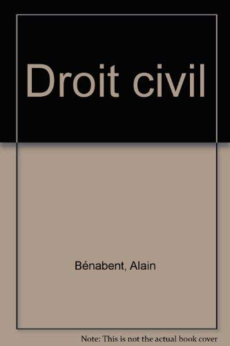 Beispielbild fr Droit civil (ancienne dition) zum Verkauf von Ammareal