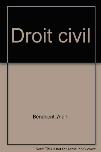 Stock image for Droit civil (ancienne dition) for sale by Ammareal