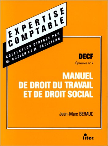 9782711126576: Decf Epreuve N 2 Droit Du Travail Et Droit Social. Manuel